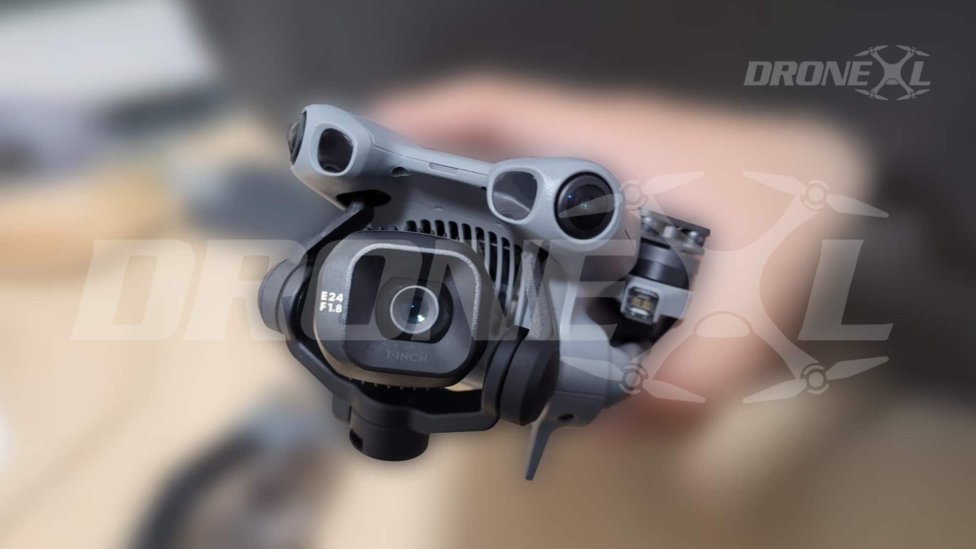 DJI Mini 5 Pro leaked close up picture showing LiDAR and new 1 Inch Camera