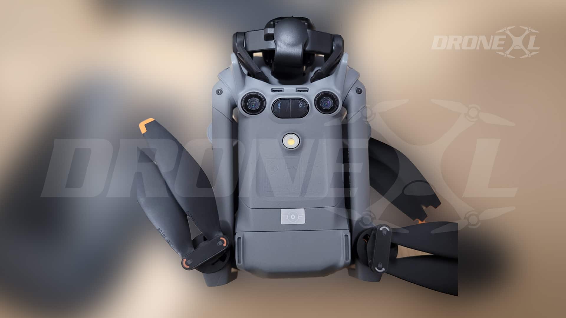 DJI Mini 5 Pro leaked close up picture showing C0 label proving first drone under 249 grams with a 1 inch sensor.