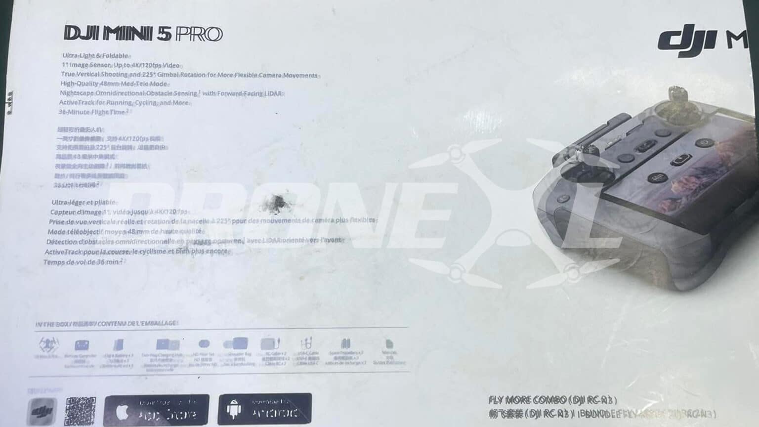 BREAKING: DJI MINI 5 PRO Key Features Confirmed On Leaked Box