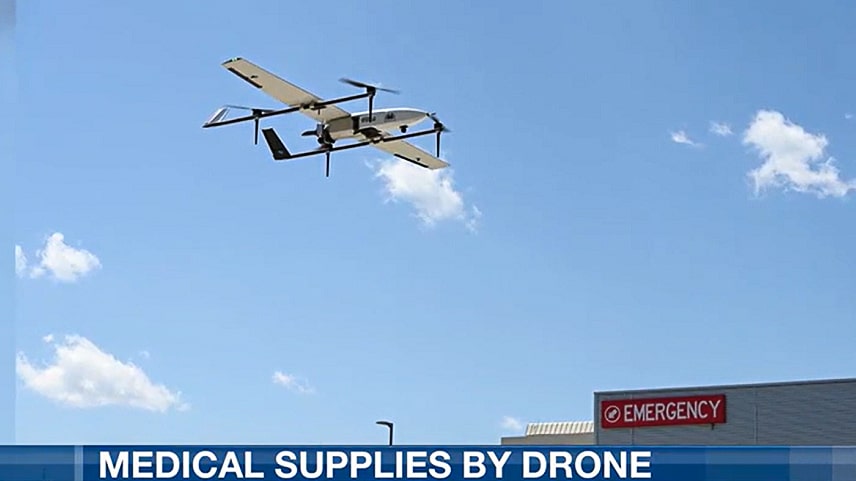 North Dakota Drone Delivery Medical Drones