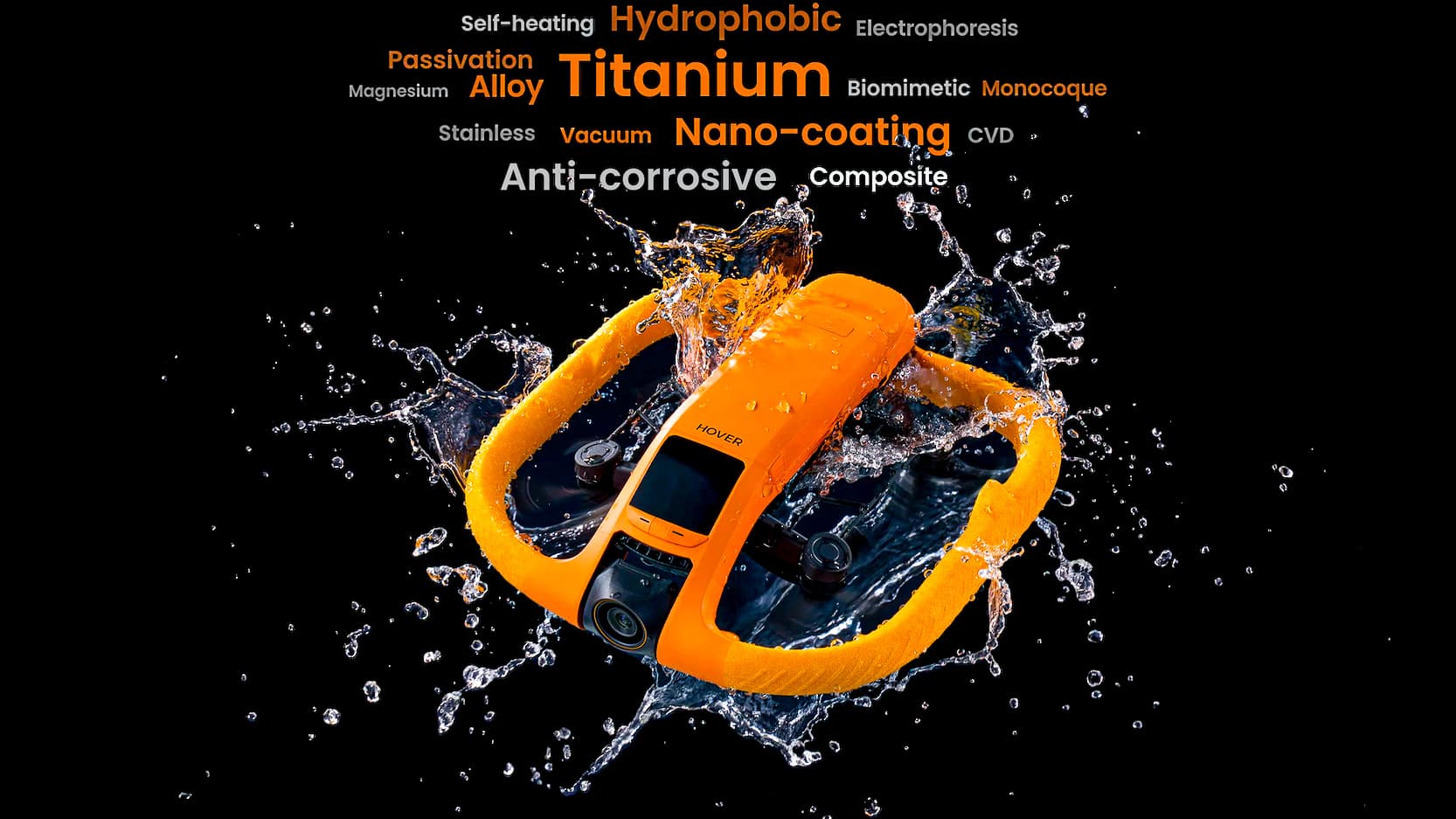 Hoverair Aqua Drone Drones Water Waterproof Uav Uas