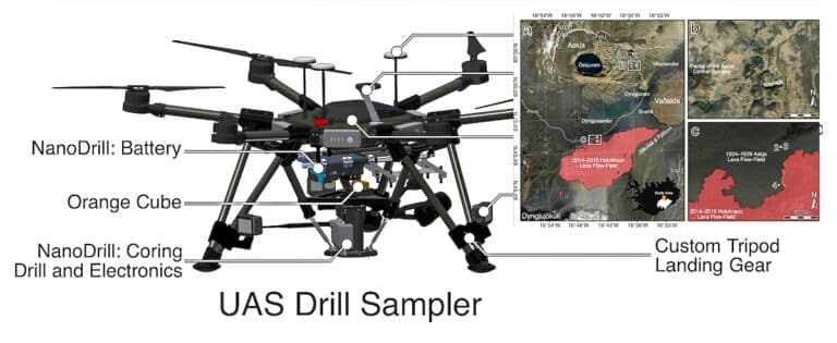 Drones Dig Deep For Mars And Earth Drone