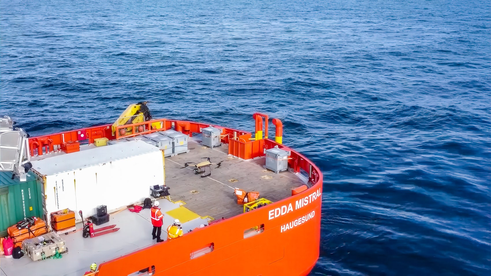 Giant Drones Haul Gear To Wind Farms Like Sky Couriers