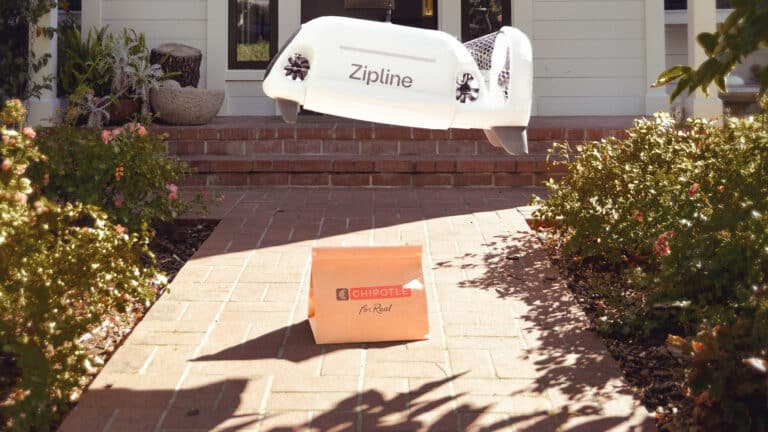 Zipotle Zips Burritos By Drone In Dallas Chipotle Food Delivery