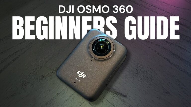 Dji Osmo 360 Beginners Guide &Amp; Setup Tutorial