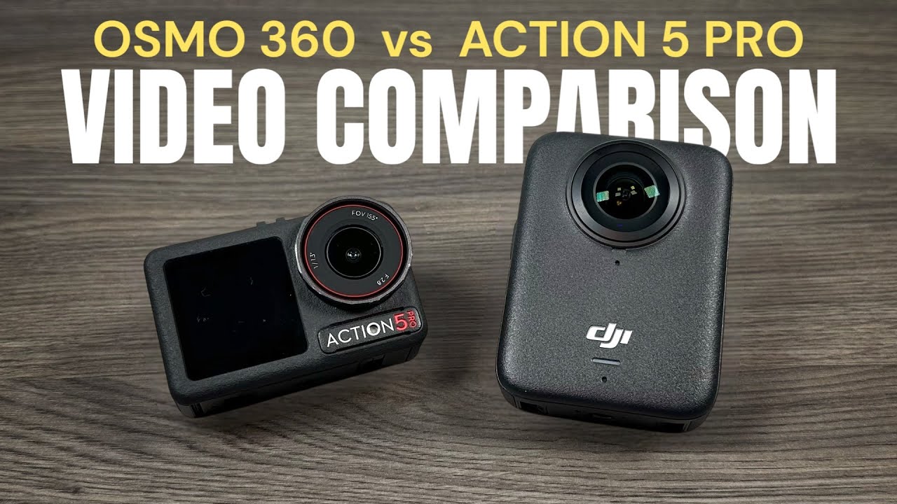 Dji Osmo 360 Vs. Action 5 Pro Video And Feature Comparison - Which One Is Right For You?