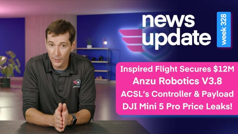 $12M For Inspired Flight, Anzu V3.8, Acsl'S Controller &Amp; Payload, Mini 5 Pro Price Leaks