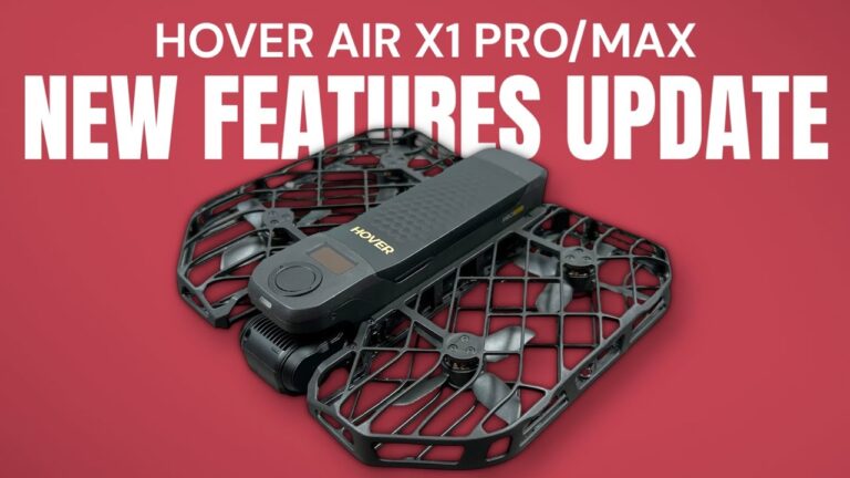 Hover Air X1 Pro Max Incredible New Features - Firmware Update V8.0.17