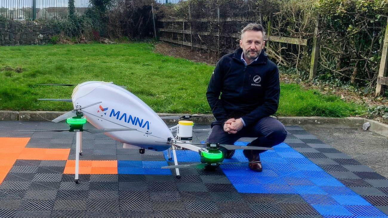 dublin drone drones manna