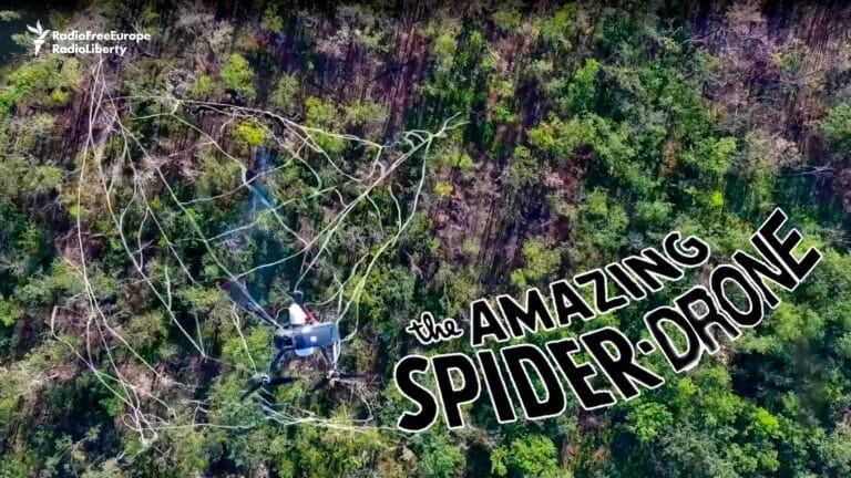Ukraine'S New Weapon? Spider-Man Drones That Fire Nets