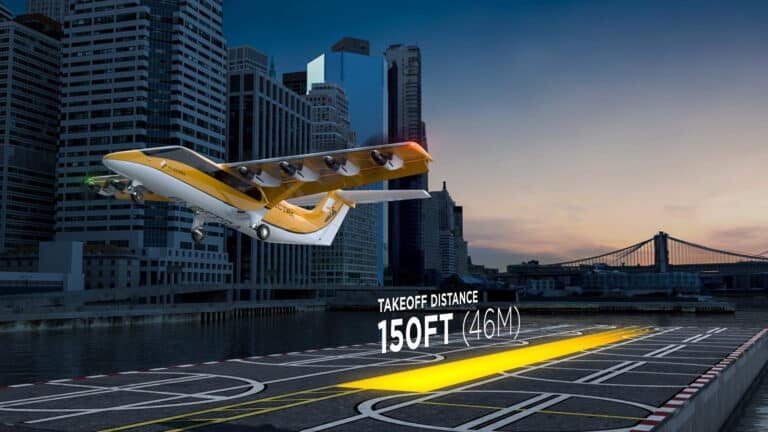 Electra Aero El9 Air Travel Ultra-Short Flights Fly Drone Hybrid Airplane