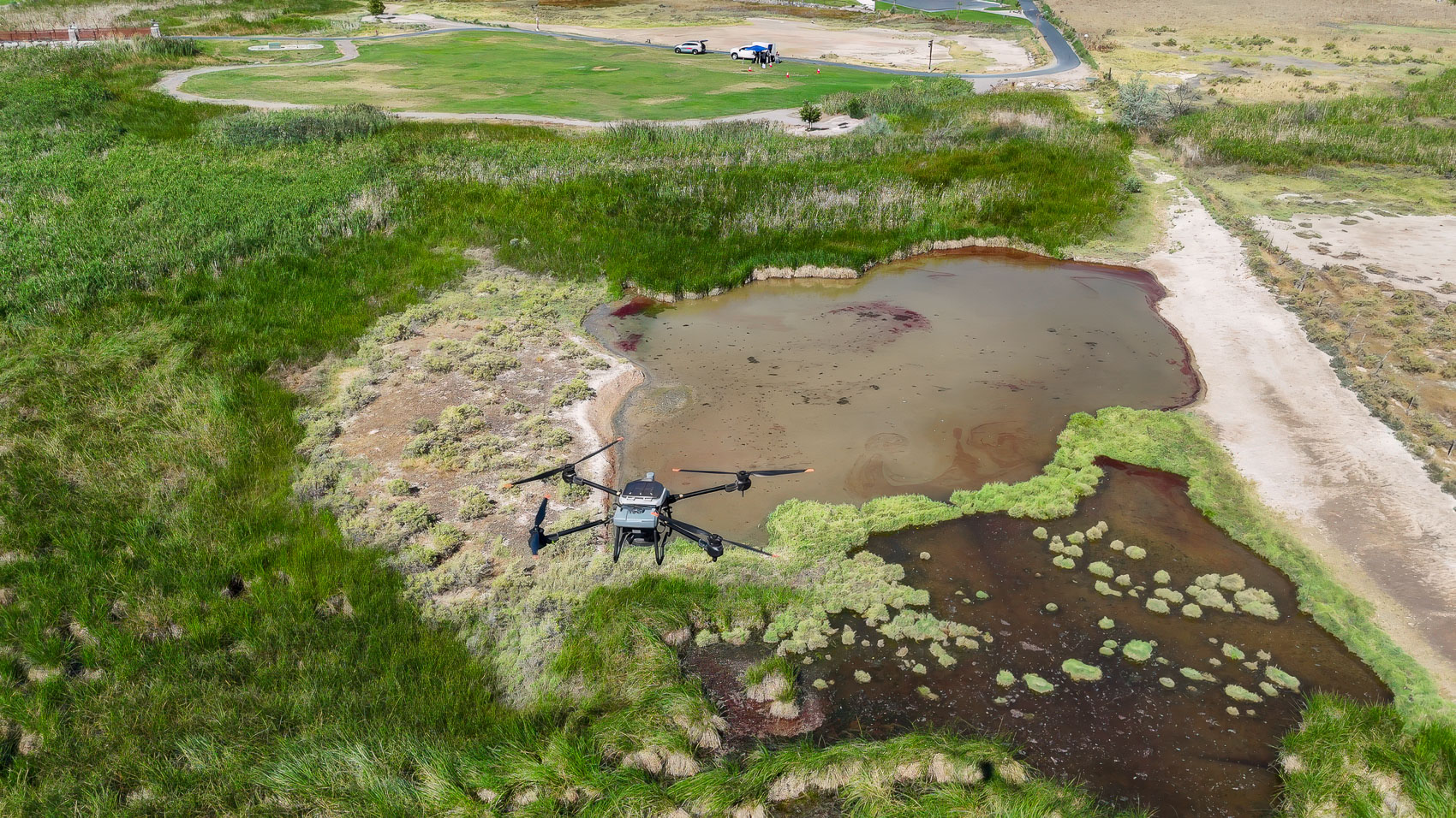 Salt Lake City Utah Mosquitoes Drone Drones Dji Agras