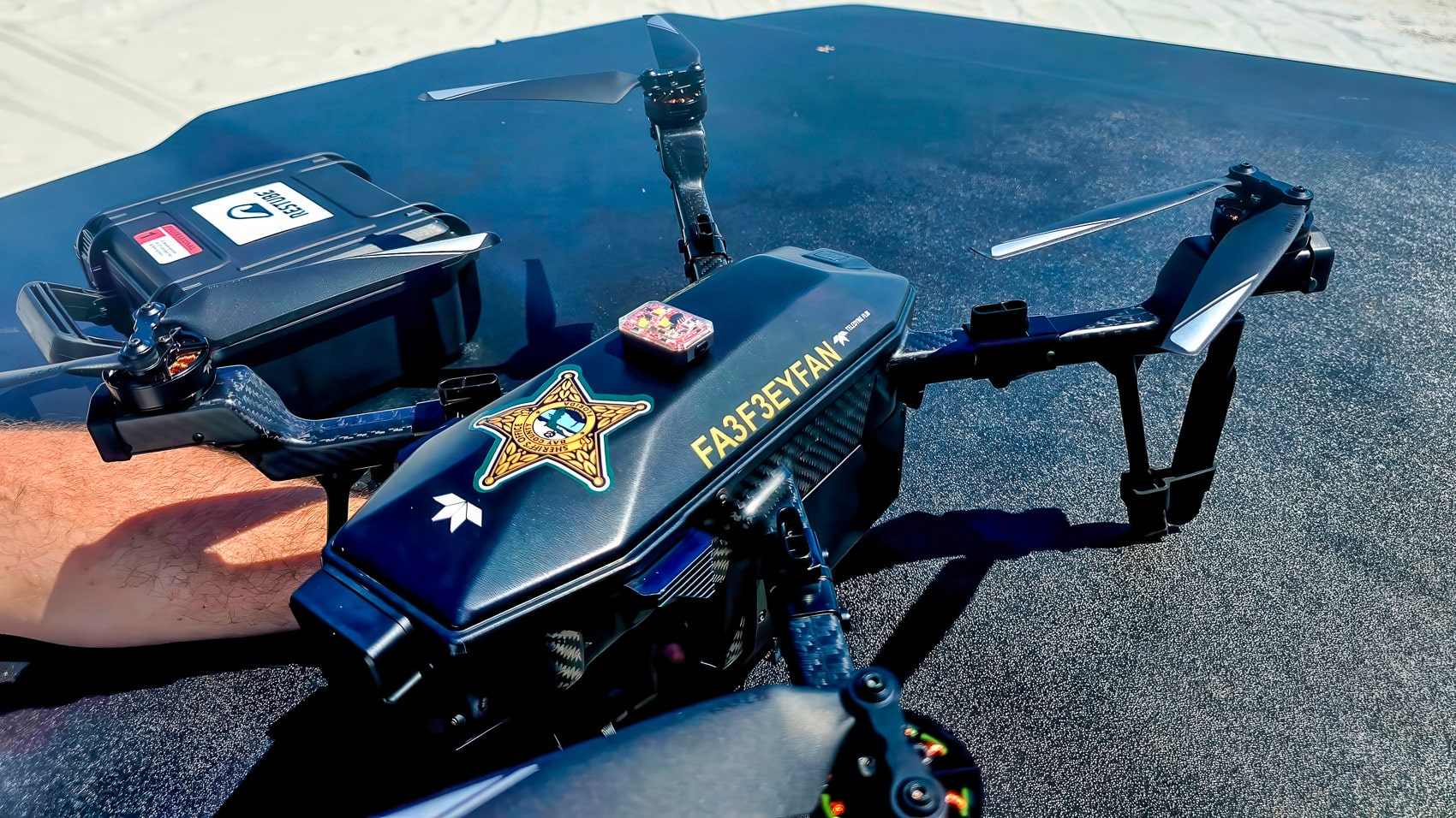 Florida Sheriff'S Teledyne Siras Drone Drops Lifelines To Swimmers
