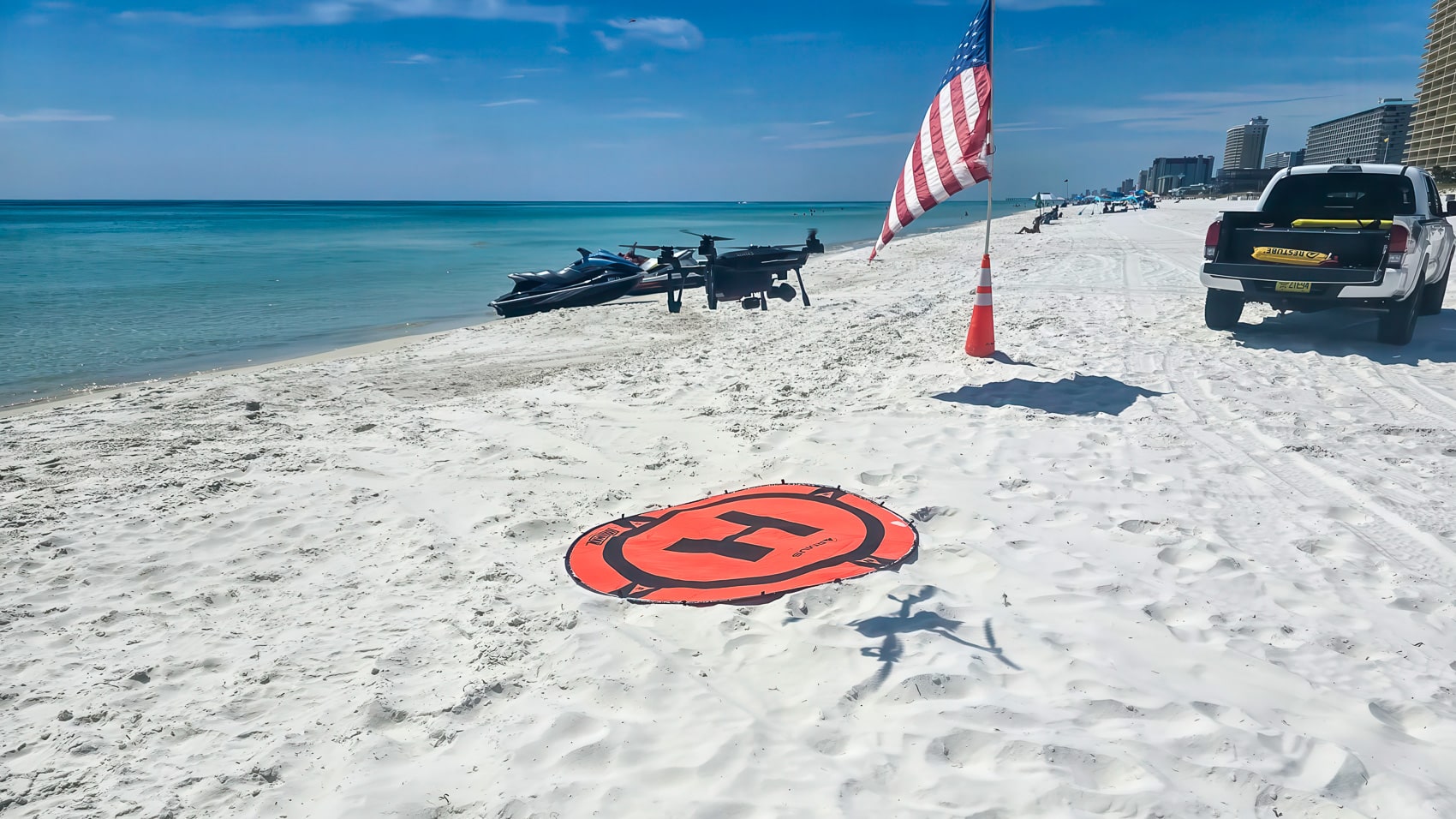 Florida Sheriff'S Teledyne Siras Drone Drops Lifelines To Swimmers