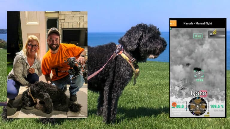 Ohio Drone Pilot Rescues Missing 15-Year-Old Dog