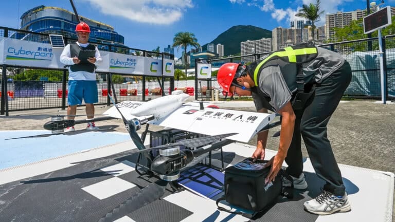 Hong Kong Drones Slash Medical Delivery Times To Islands