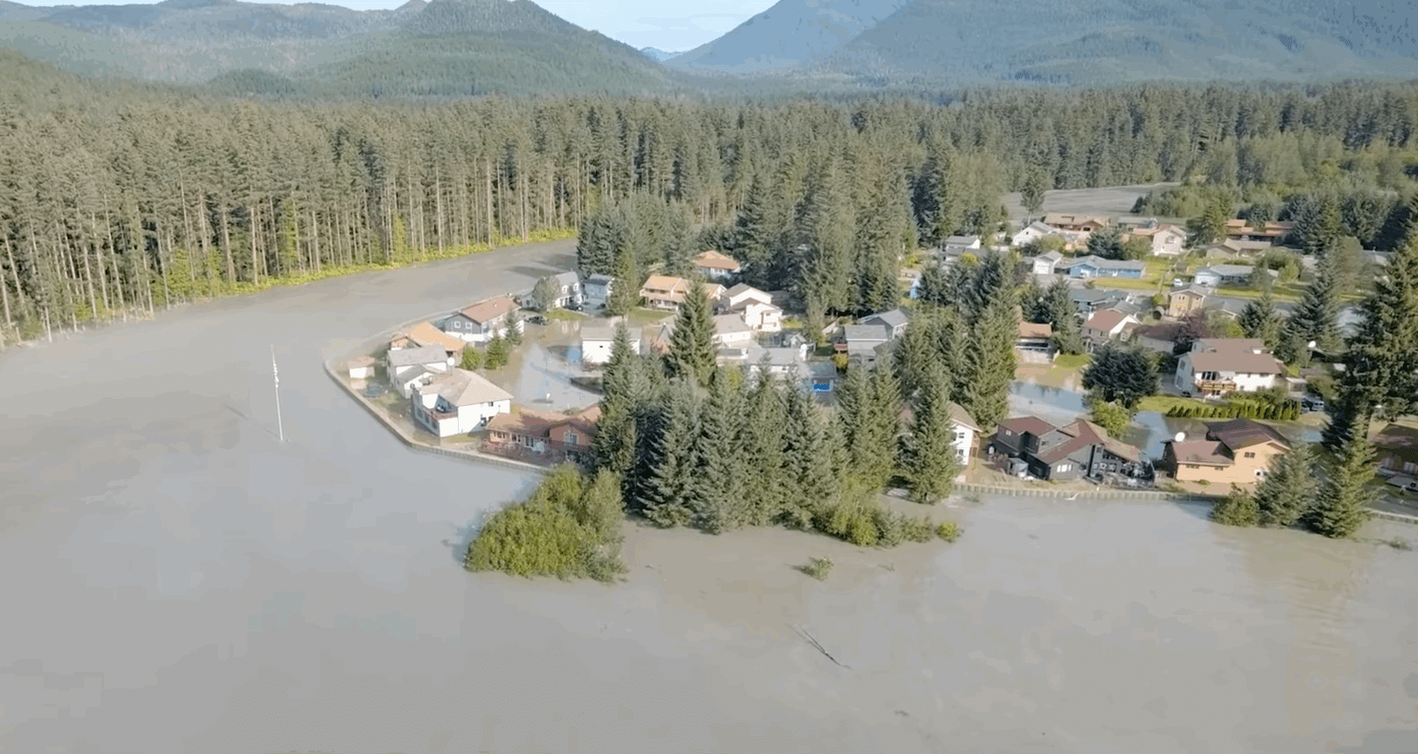 Alaska Dot Drone Team Livestreamed Juneau’s Glacial Outburst Flood To Emergency Managers