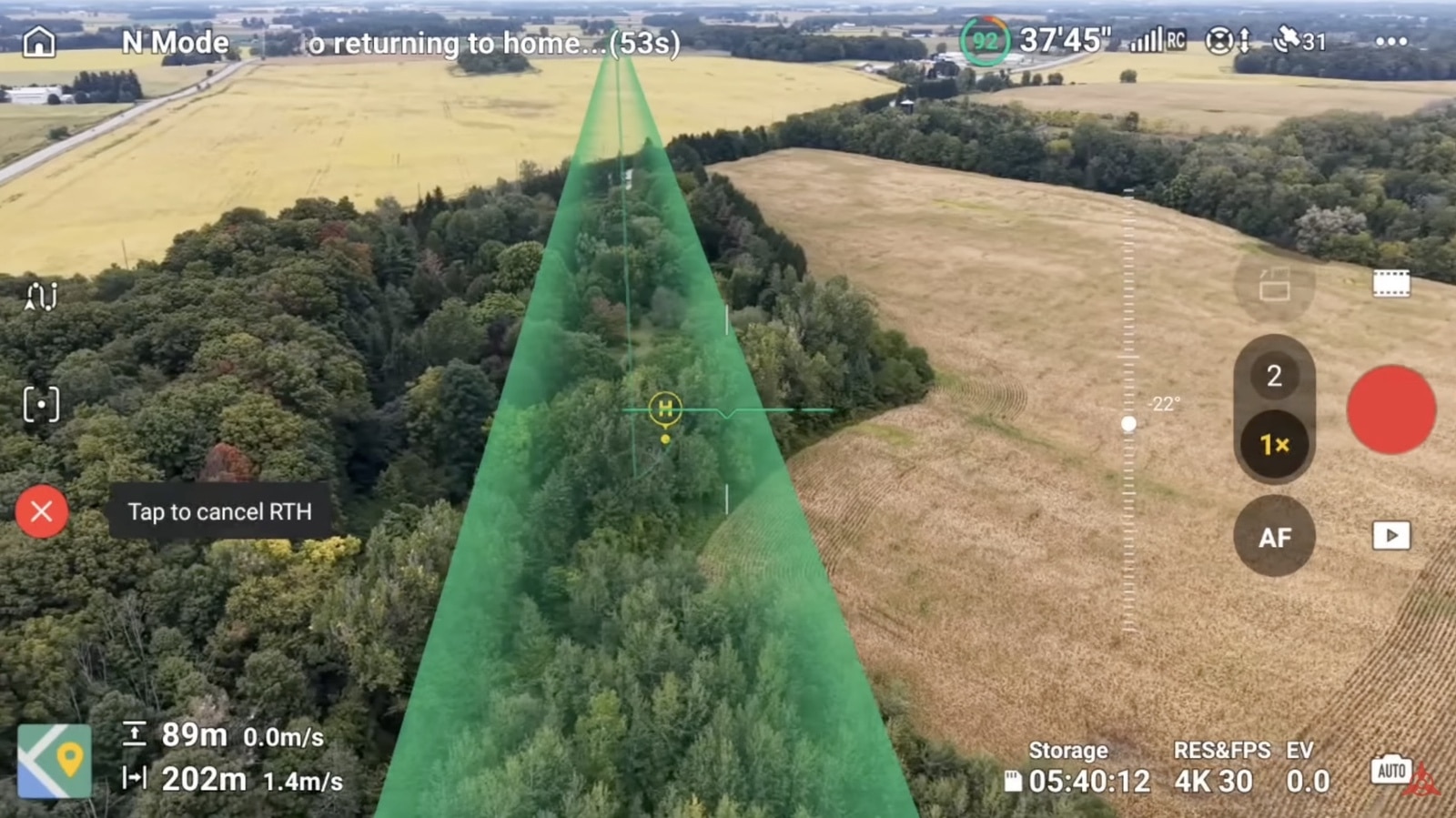DJI Mini 5 Pro NEW Next-Gen Return To Home Demonstration