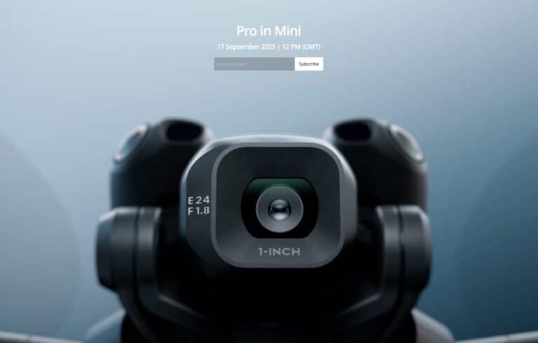 Dji Mini 5 Pro Teaser Not Visible On Us Version Of Dji Website