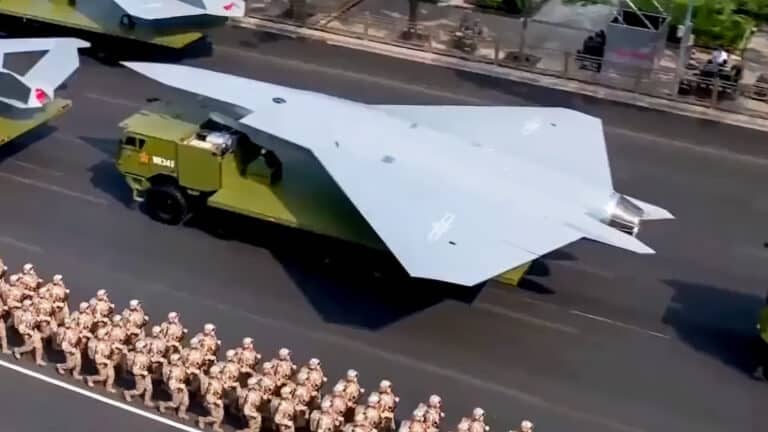 China Just Unveiled A Massive Stealth Fighter Drone