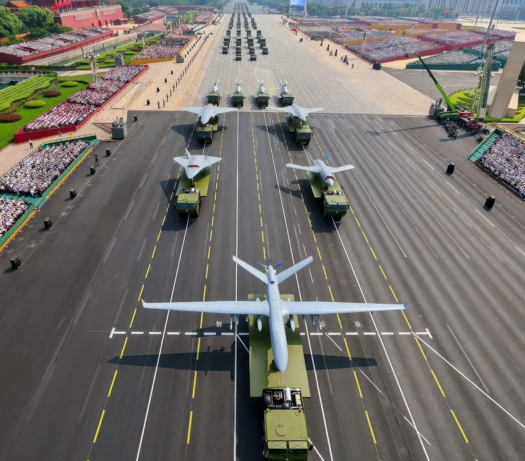 China Just Unveiled a Massive Stealth Fighter Drone