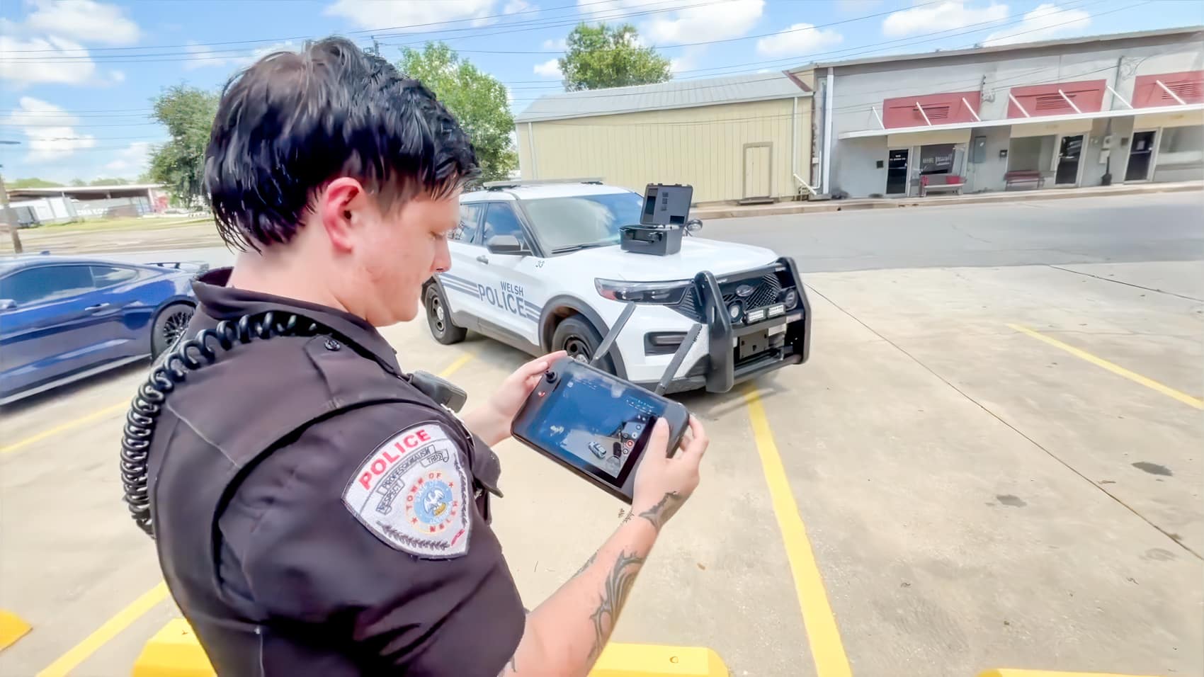 Louisiana Welsh Pd Takes To The Skies With New Patrol Drones