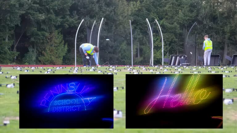 High School Drone Team To Dazzle With 300-Drone Light Show