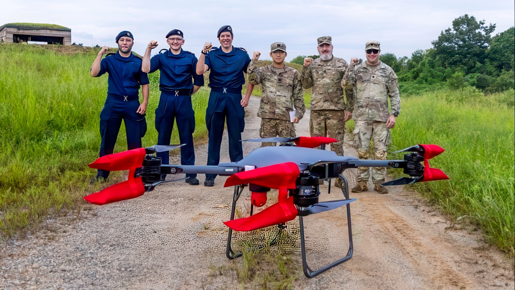 Us Army And Royal Navy Team Up To Test Malloy T-150 Drone In South Korea