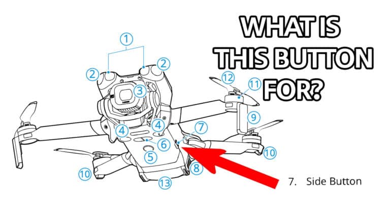 Dji Mini 5 Pro Drone Button Mistery