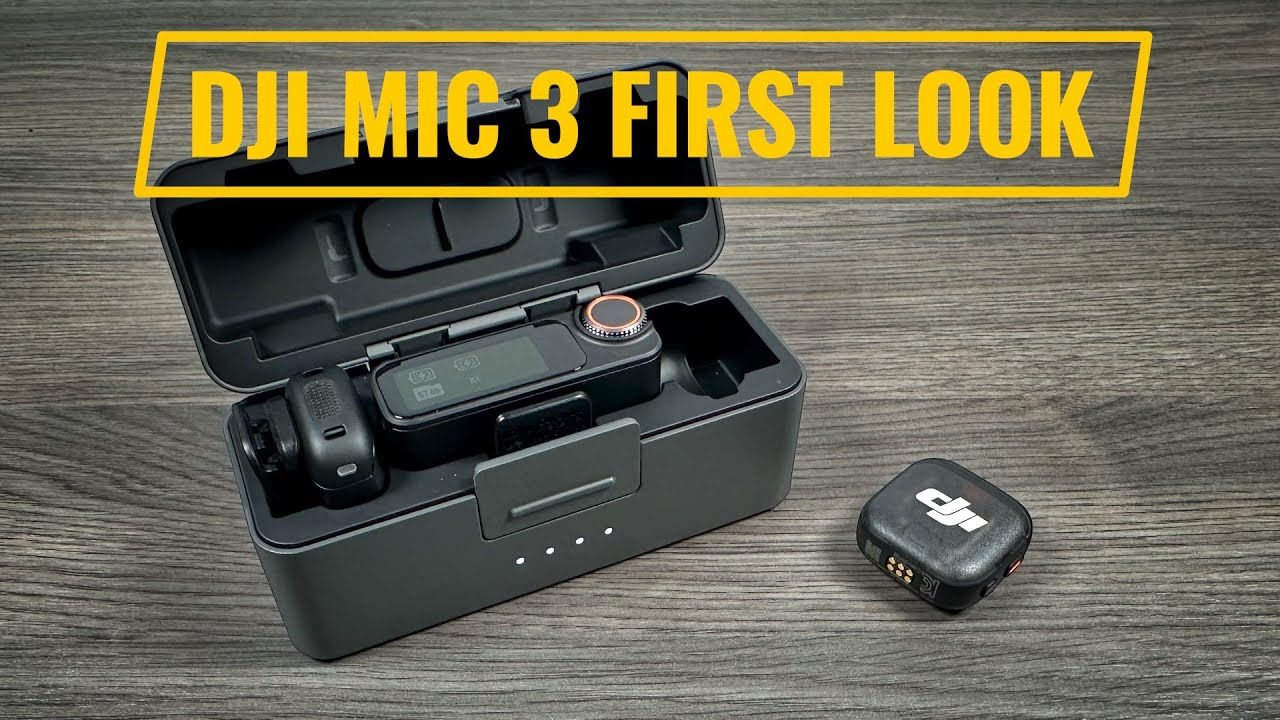 Dji Mic 3 - Overview And New Features Of Wireless Microphone
