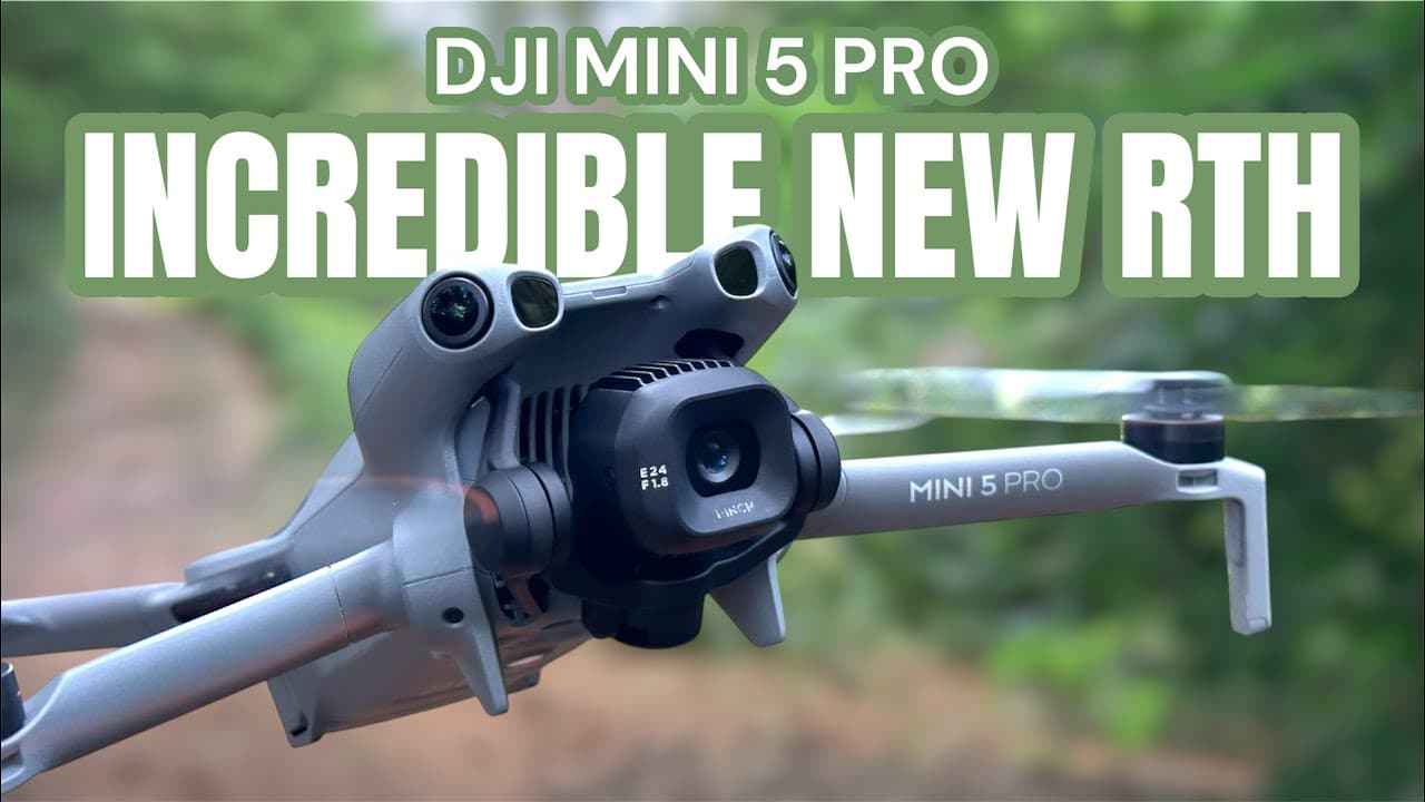 Return-To-Home Test For The Dji Mini 5 Pro