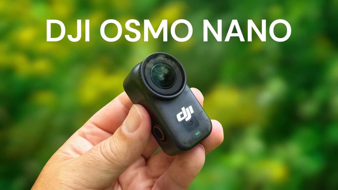 Today, Dji Has Launched Its Brand New Compact, Easily Mountable Vlogging And Point-Of-View Camera, The Dji Osmo Nano. In This Video, We'Re Goin