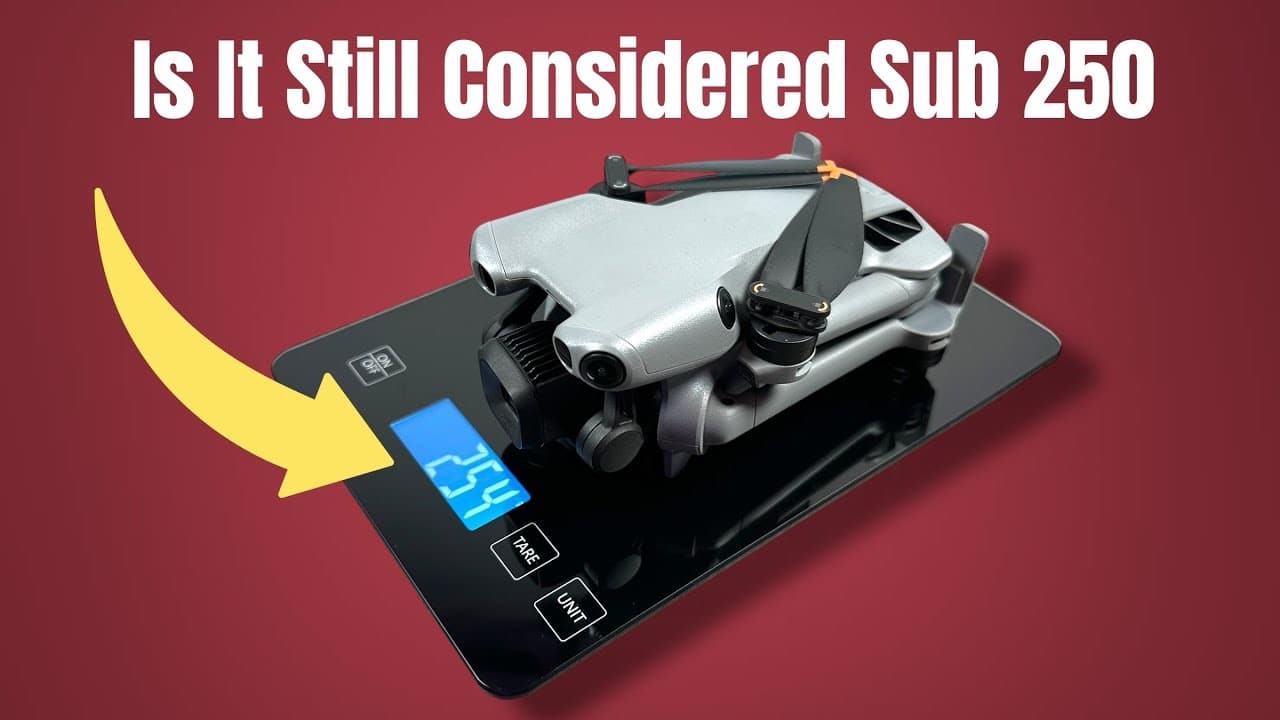 Dji Mini 5 Pro Weight: Is It Still Considered Sub-250G? 1