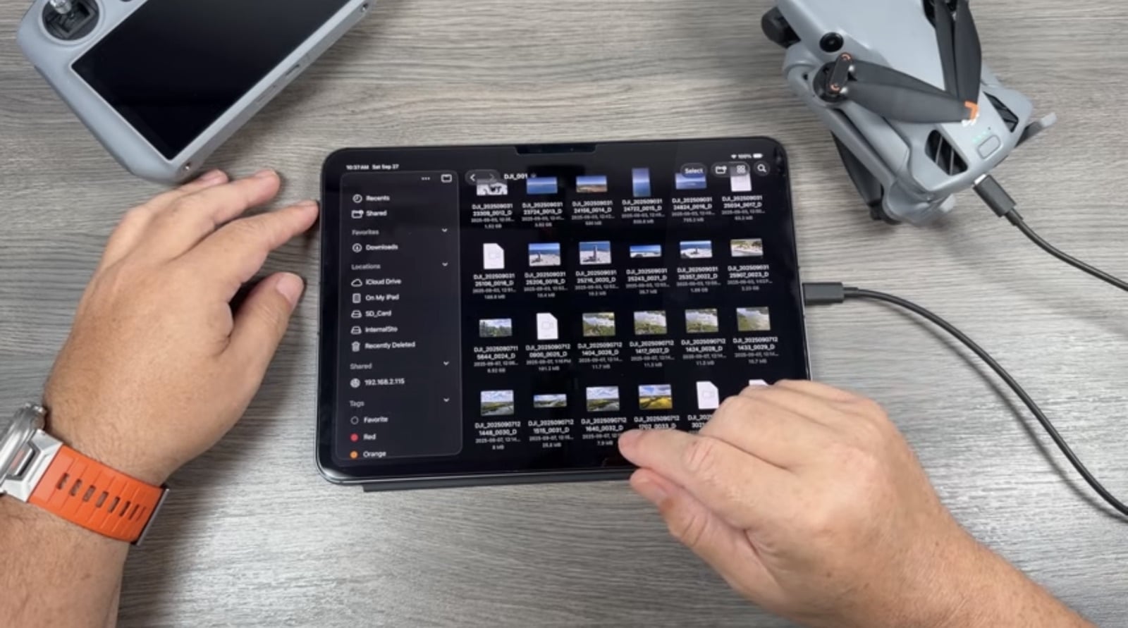 Dji Mini 5 Pro - How To Transfer Content (Step By Step Guide For Beginners) 4