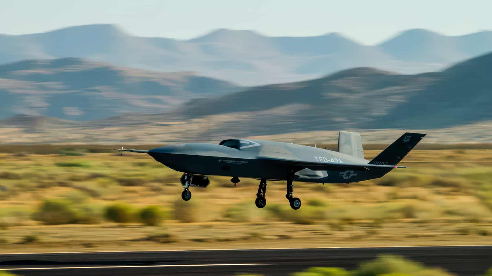 Yfq-42A Drone Helps General Atomics Hit 9 Million Hours
