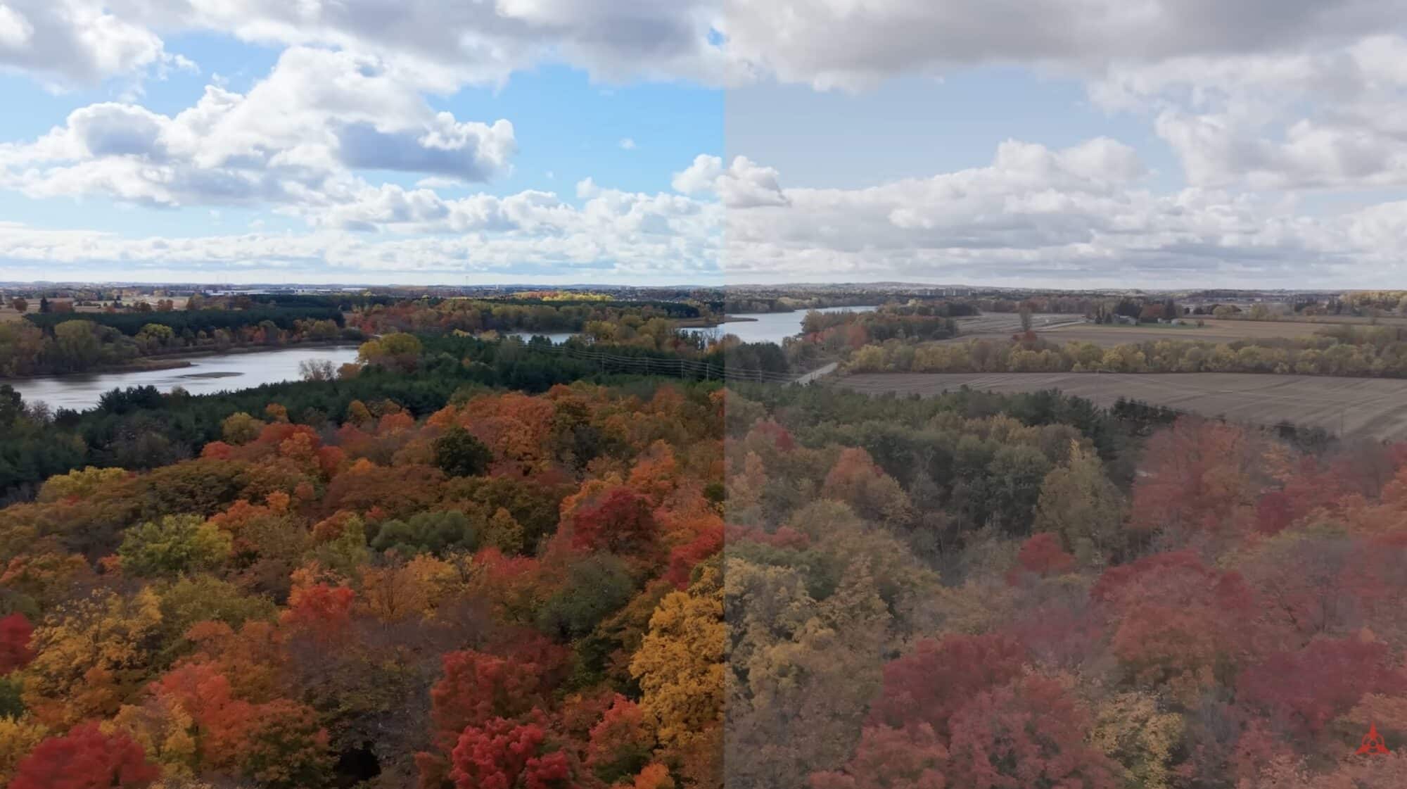 DJI Mini 5 Pro DLOG M Color Recovery - Easy Color Grading In The DJI Fly App 20