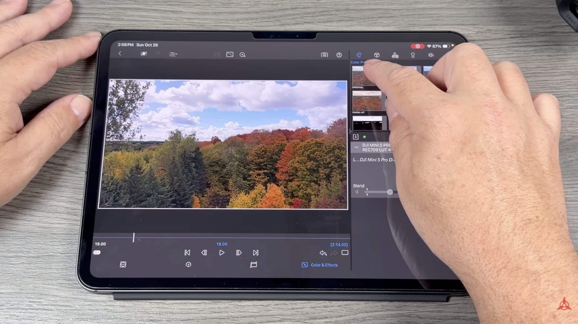 DJI Mini 5 Pro DLOG M Color Recovery - Easy Color Grading In The DJI Fly App