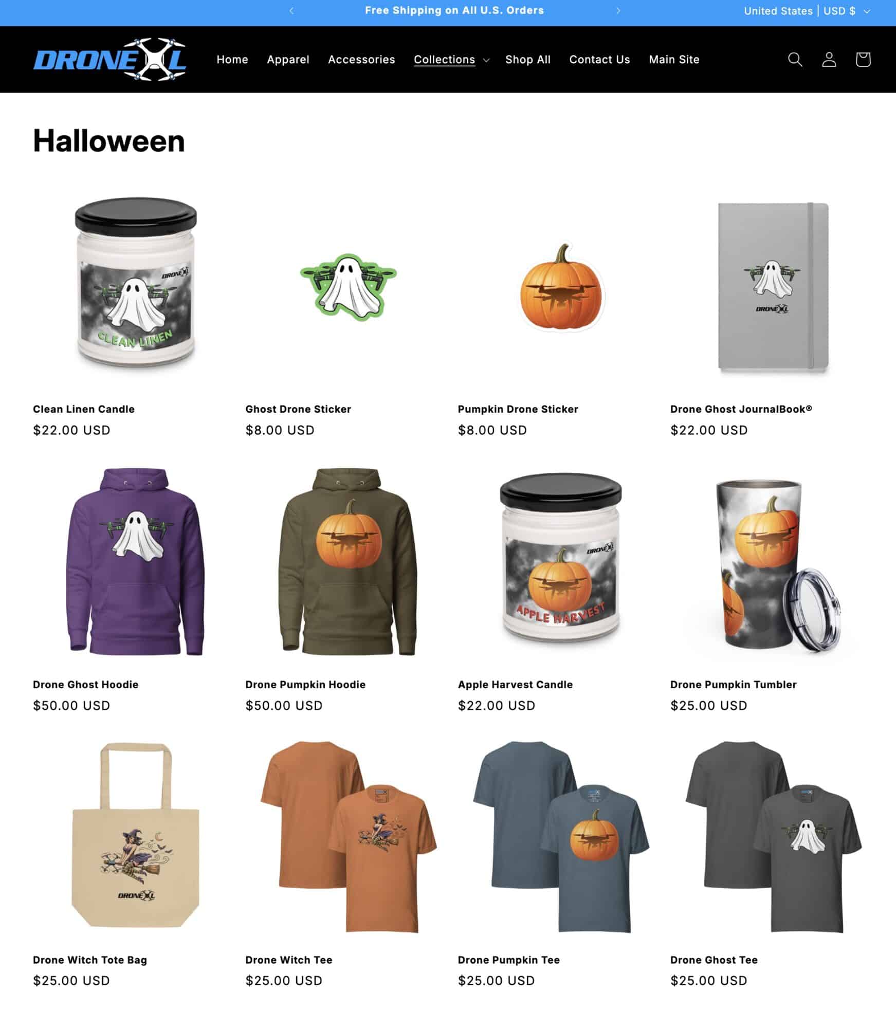 Dronexl Halloween Drop: Limited-Edition Apparel For Pilots Who Love The Season