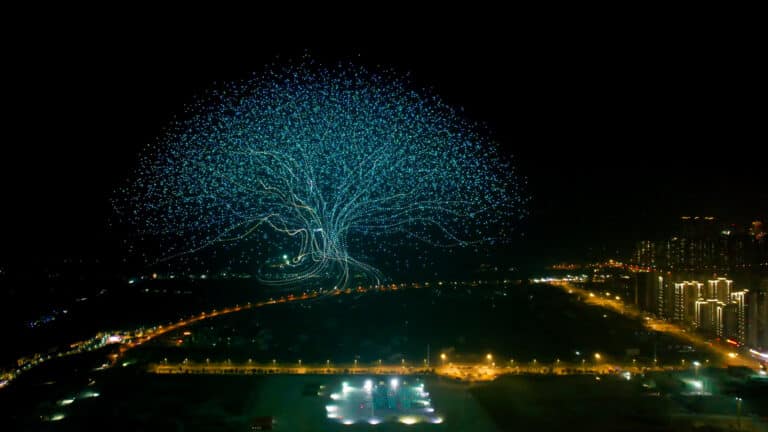 China’s 15,947-Drone Show Breaks World Records
