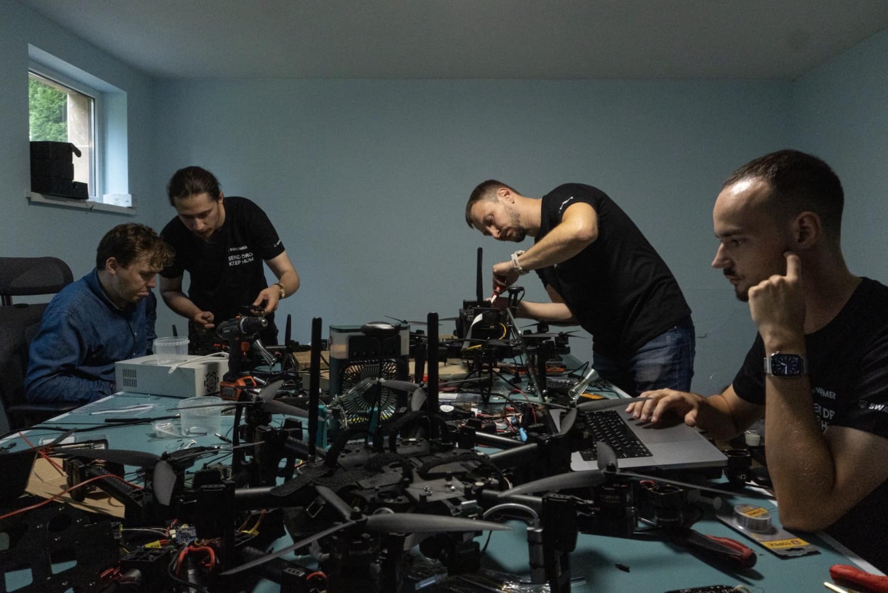 Ukrainian Drone Swarm Startup Swarmer Raises $17.9M In Record Defense Tech Funding