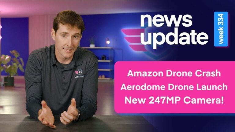 Amazon Resumes Flights After Dual Crane Crashes, Flock Launches Private Security Drones, Phase One Unveils 247Mp Camera