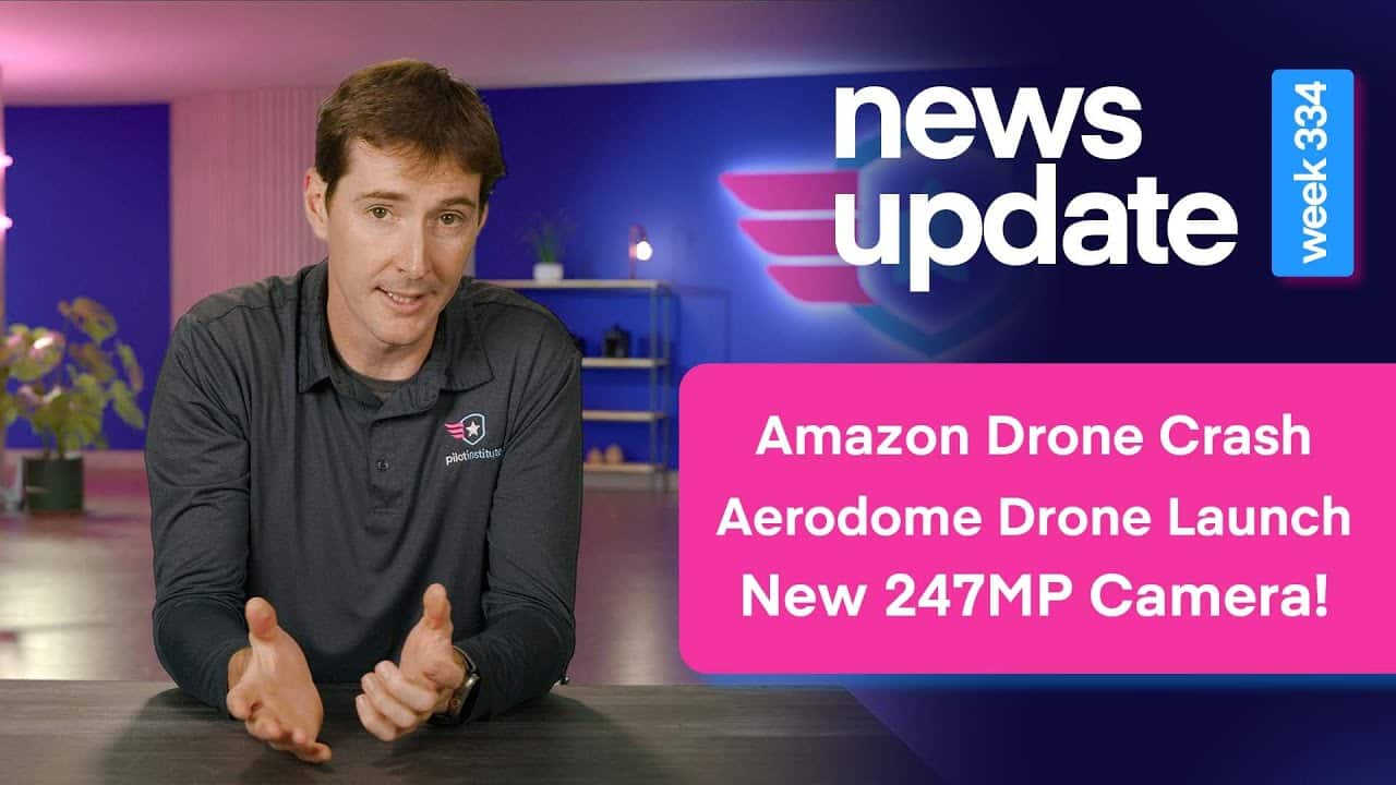 Amazon Resumes Flights After Dual Crane Crashes, Flock Launches Private Security Drones, Phase One Unveils 247Mp Camera