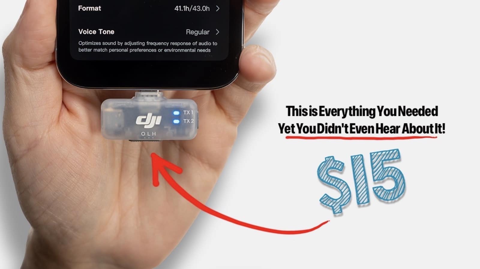 Dji'S $15 Mobile Receiver Transforms Smartphone Audio—But U.s. Creators Can'T Buy It