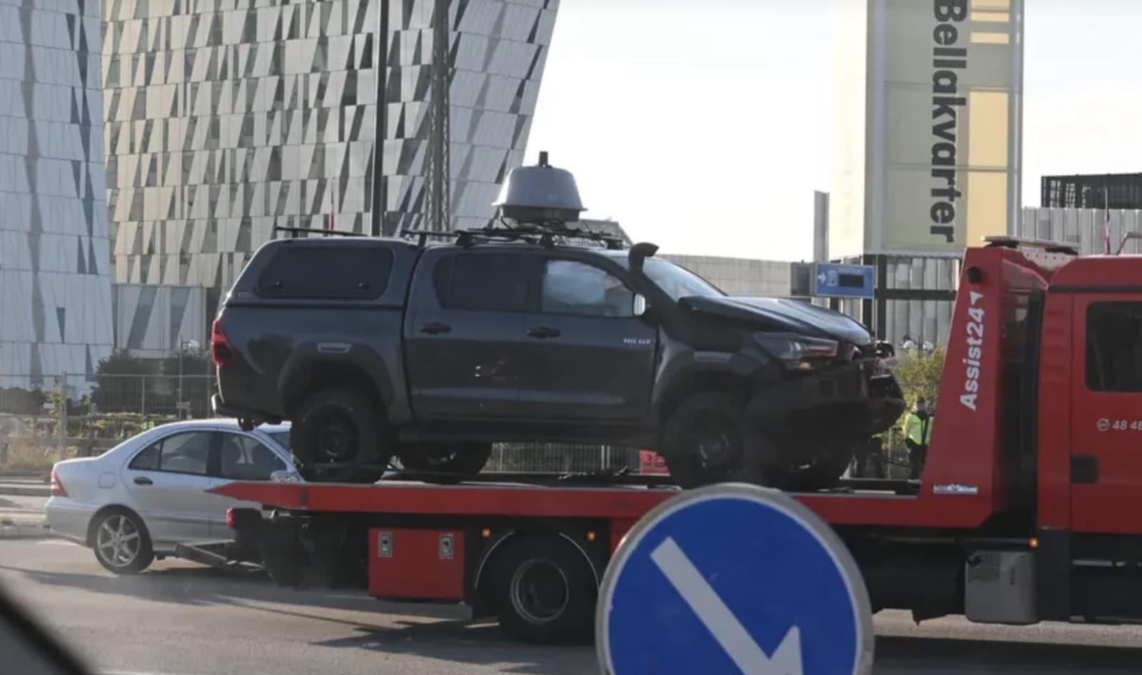 Police Anti-Drone Vehicle Collides With Zelenskyy Motorcade In Copenhagen