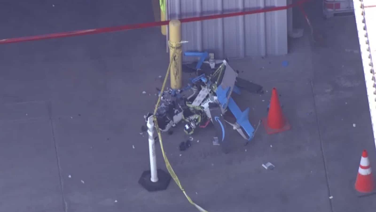 Amazon Resumes Drone Deliveries Days After Tolleson Crane Crash And Fire