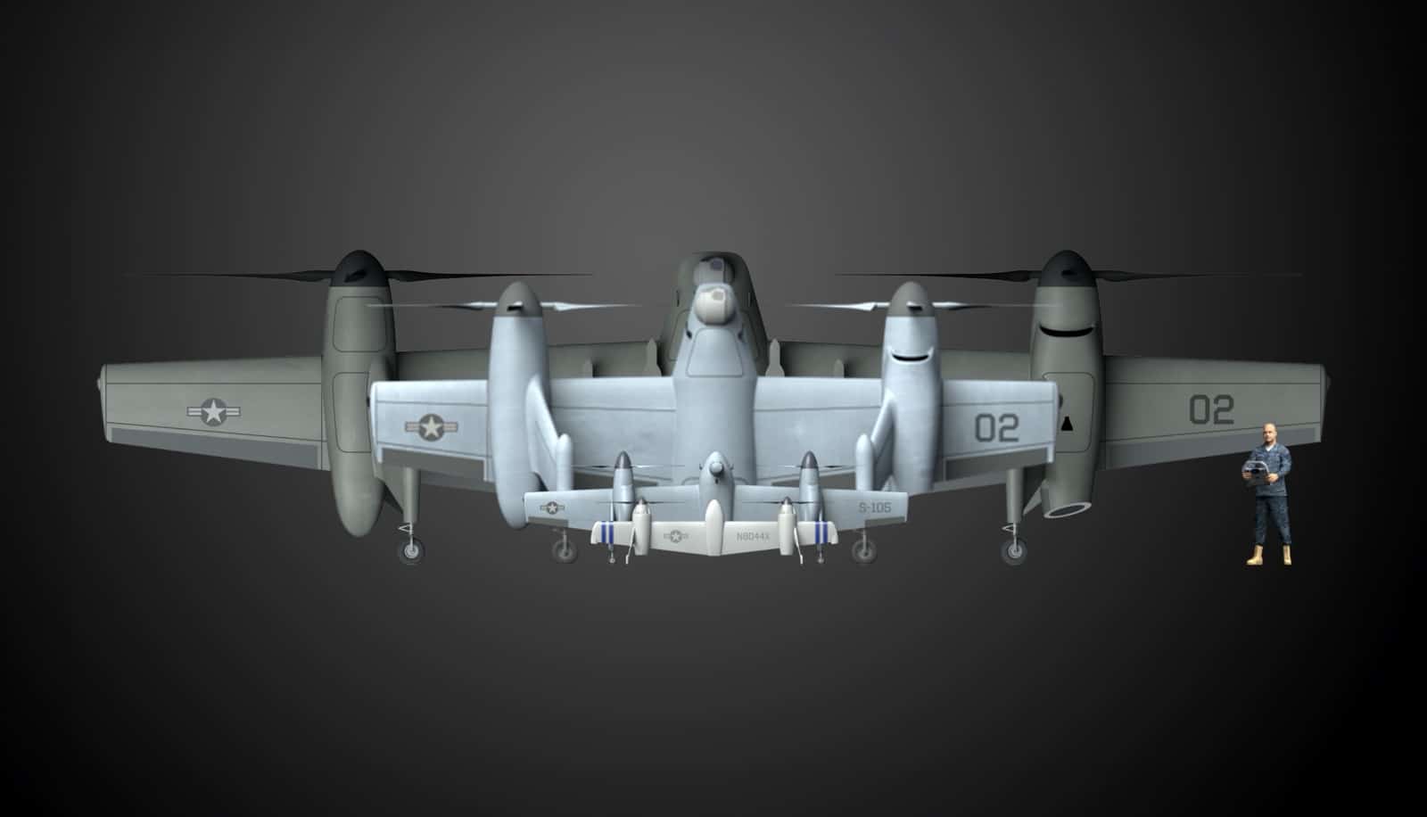 Sikorsky Unveils Nomad Family Of Hybrid-Electric Vtol Drones