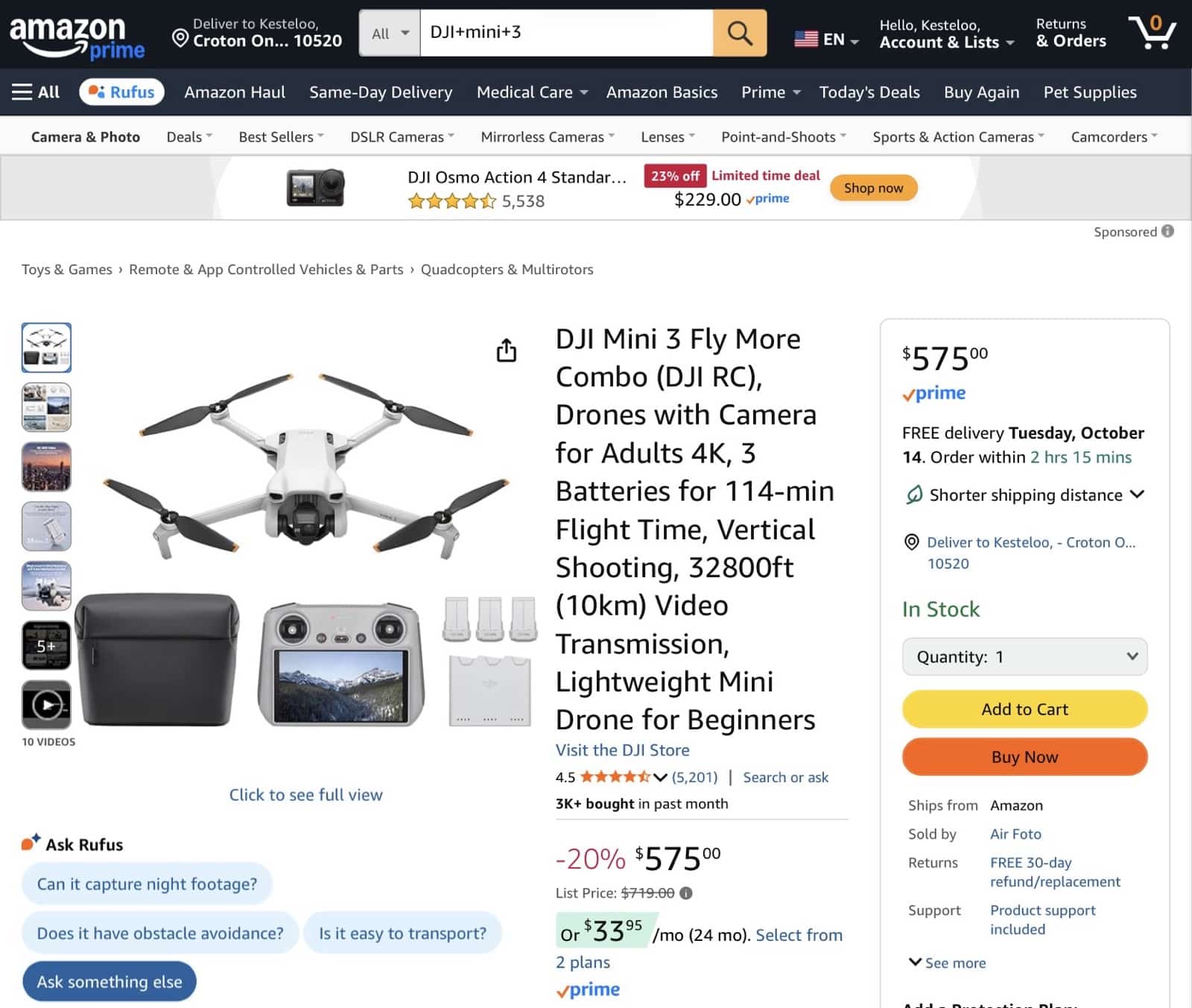 DJI Mini 3 Hits Lowest Price in 30 Days: Amazon Slashes 20% Off All Three Models 11