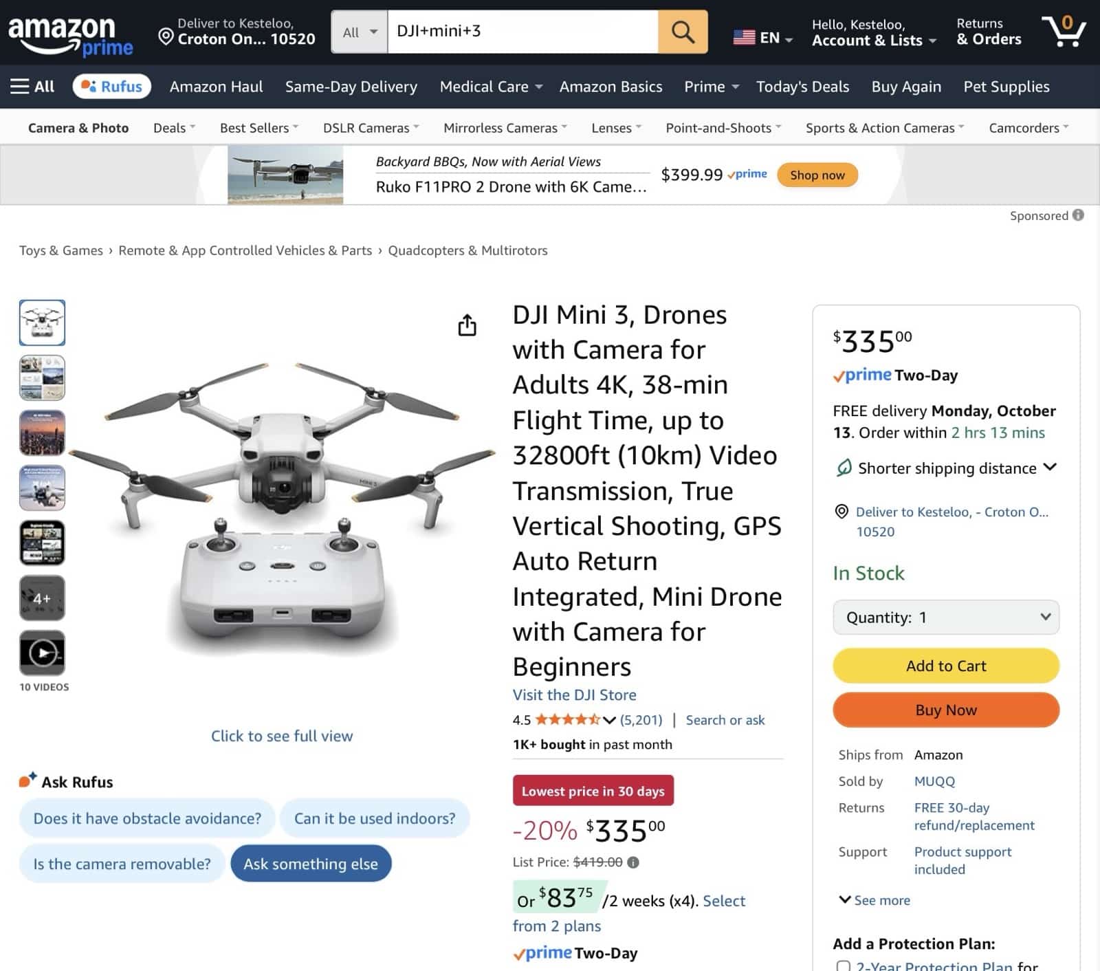 DJI Mini 3 Hits Lowest Price in 30 Days: Amazon Slashes 20% Off All Three Models 9