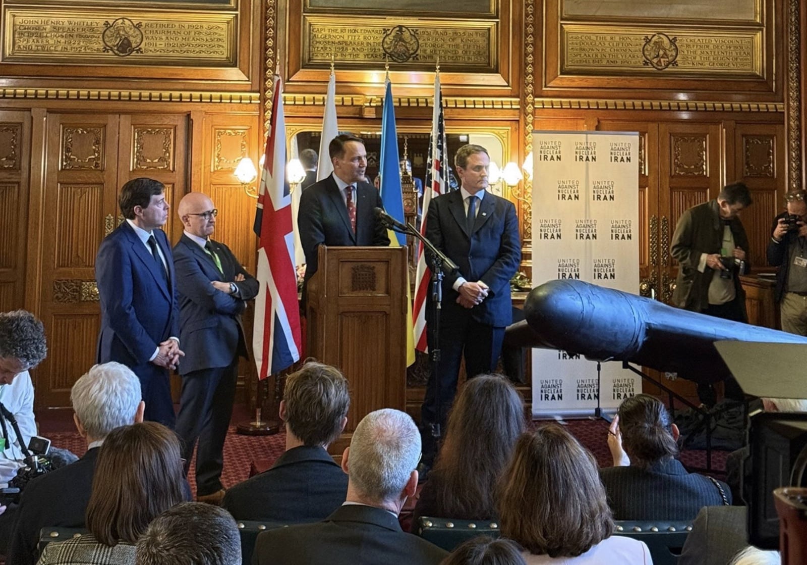 Uk Parliament Displays Captured Iranian Shahed Drone As Nato Confronts Growing Threat To European Airspace