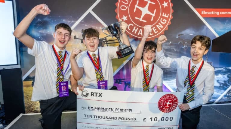 Kilmarnock Teens Claim The Rtx Drone Crown